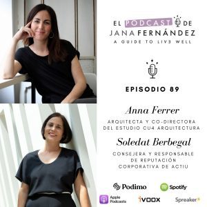 Anna Ferrer en podcast de Jana Fernández a guide to live well